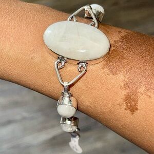Rainbow Moonstone Bracelet 7” - 7 1/2”